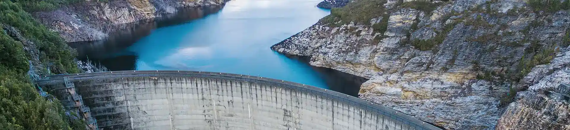 Gordon Dam in Tasmania