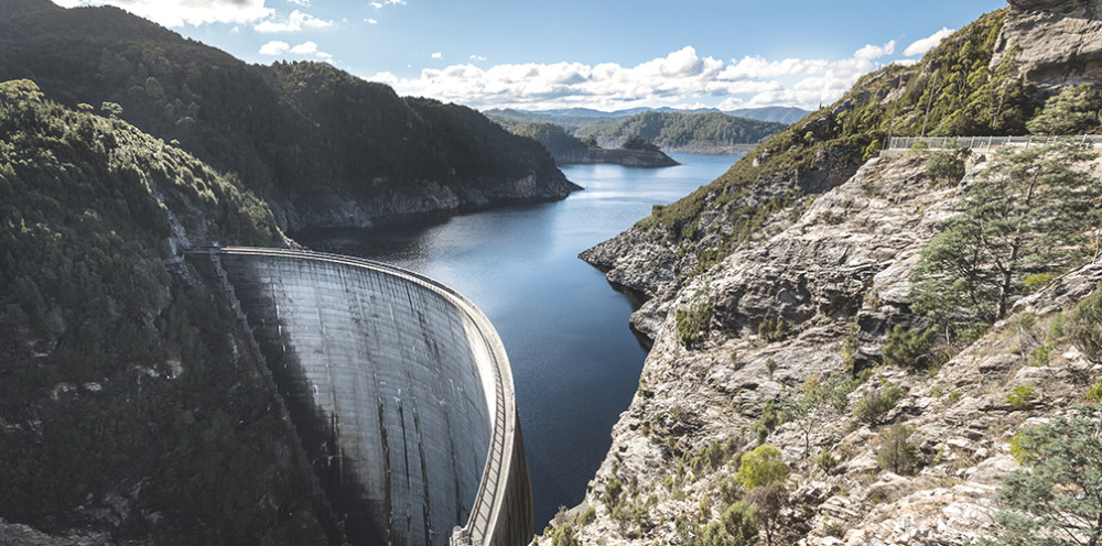 Hydro Tasmania Dam - Lake Gordon