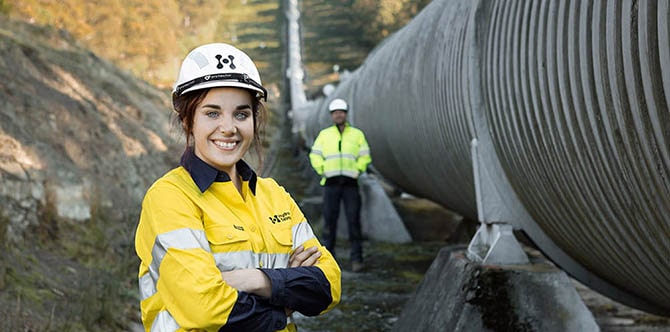 Hydro Tasmania Woman