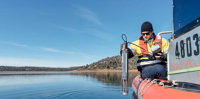 Water sampling