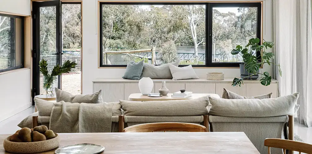 Living and dining room