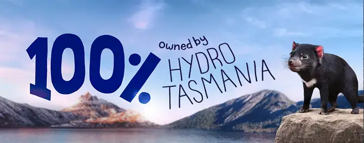 100% owned by Hydro Tasmania