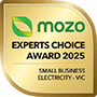 Mozo Experts Choice 2025 - VIC- Small Business Electricity