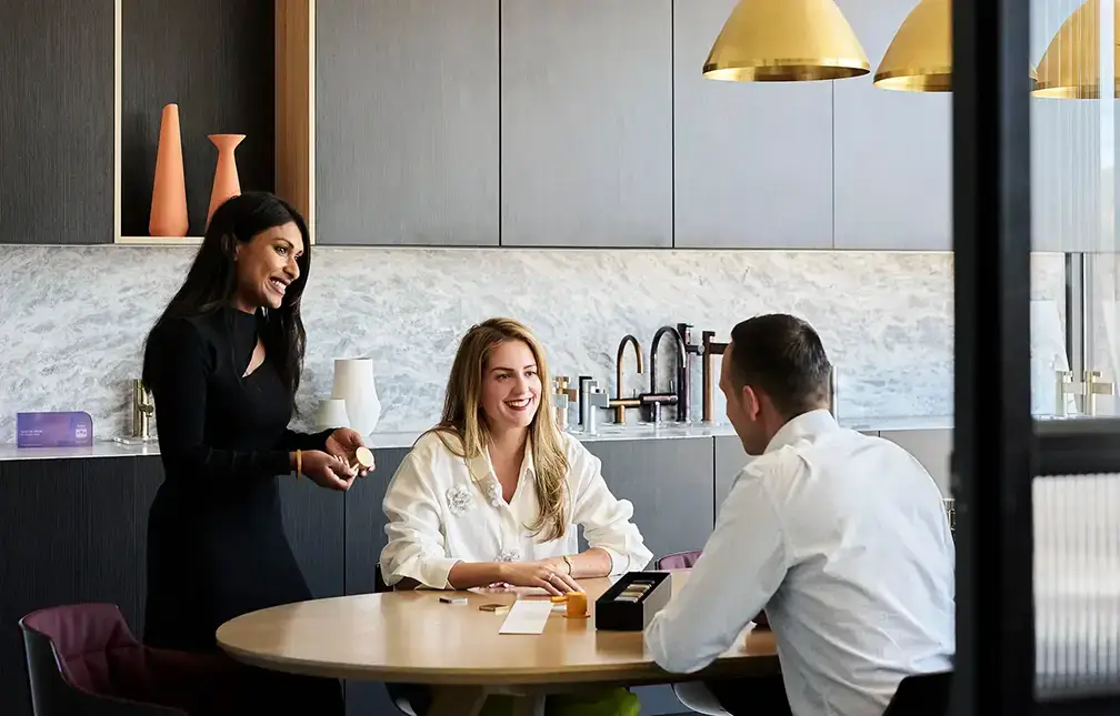 Sussex Taps director Vanessa Katsanevakis at their Somerton head office.